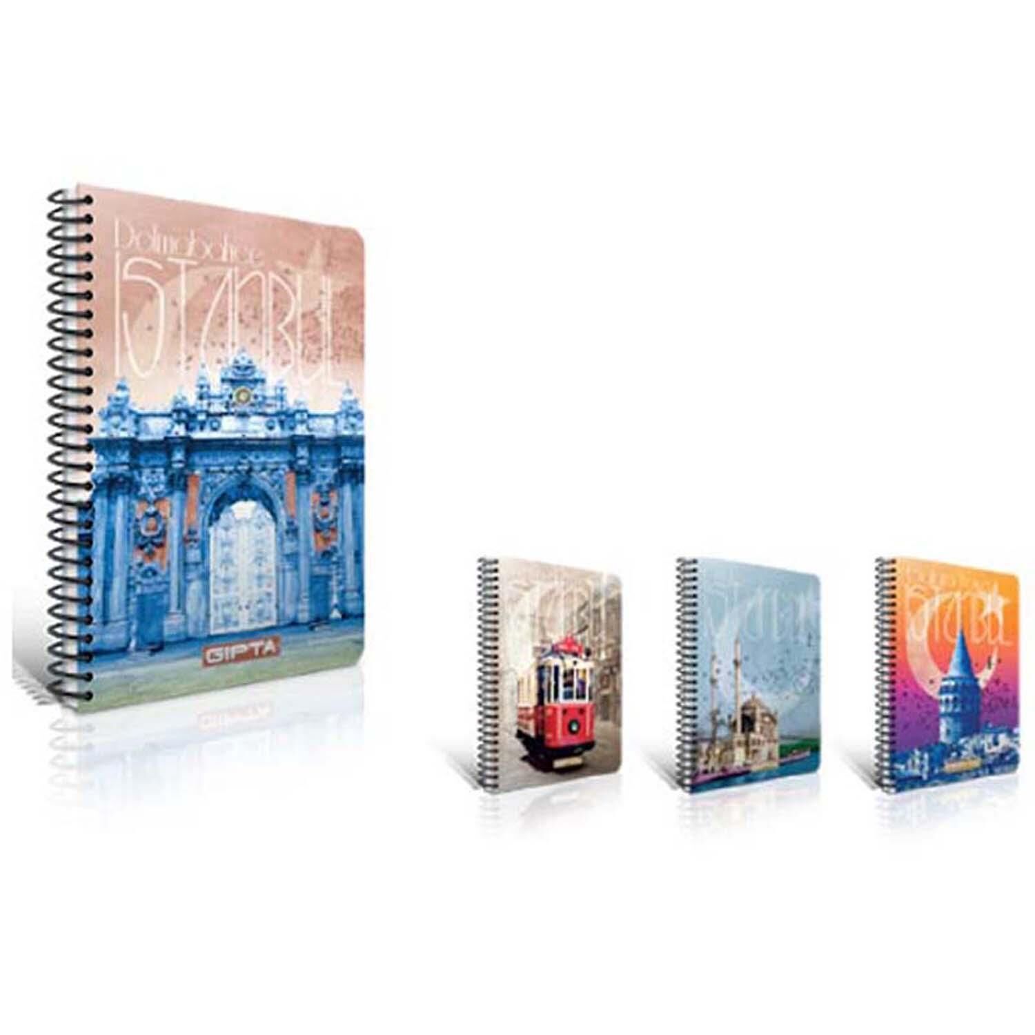 Istanbul A4 100Yp. Karelı Karton Kp. Defter Gıpta