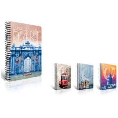 Istanbul A4 100Yp. Karelı Karton Kp. Defter Gıpta