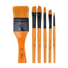 Rich No:8 Zemin Fırça Karma Set 6lı SET8-03357