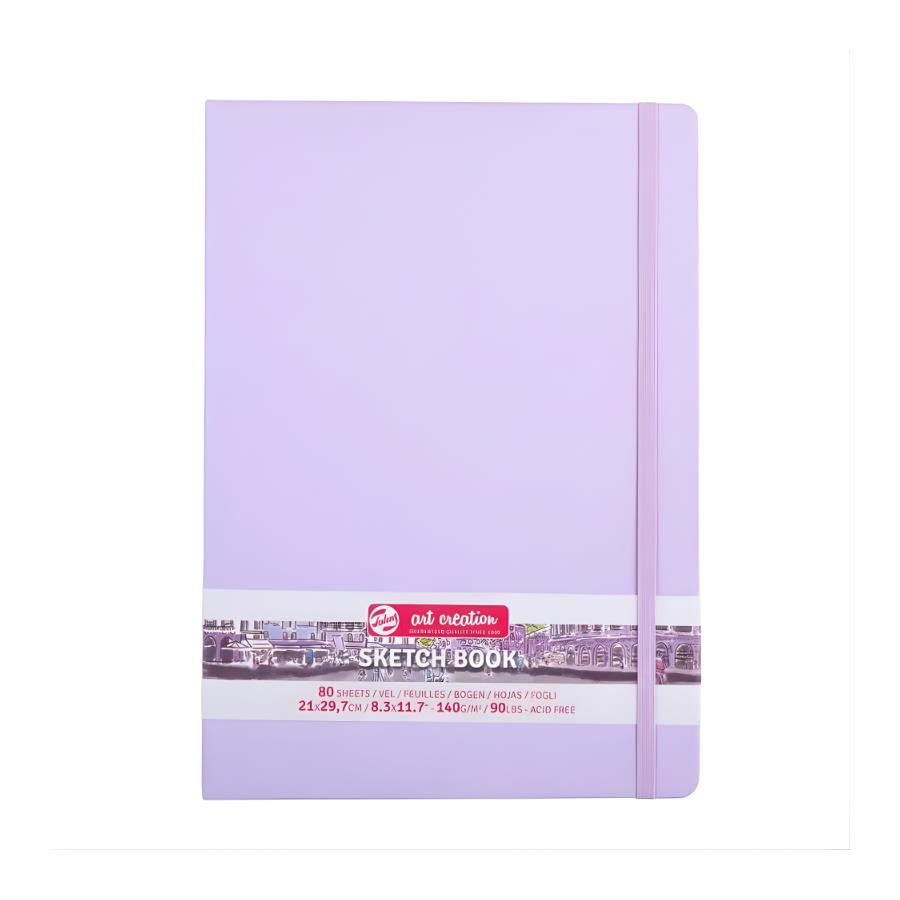 Talens Artcreation Eskiz Bloğu Sert Kapak 140gr 21x30cm Pastel Mor 80 Yaprak