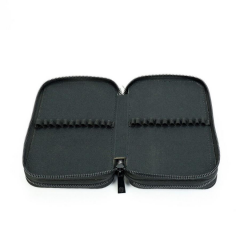 BBack 3 Fermuarlı Kalem Çantası Siyah 741