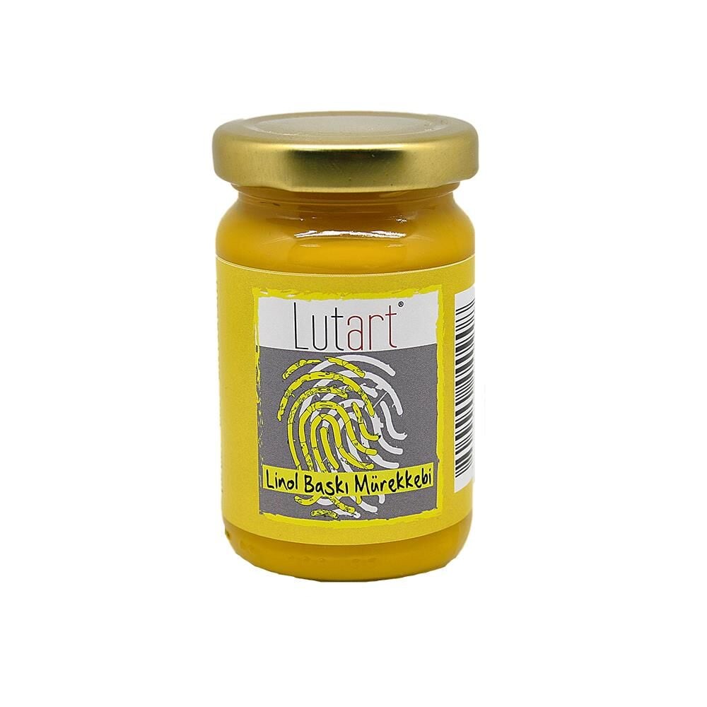 Lutart Sarı 100Ml Linol Baskı Mürekkebi