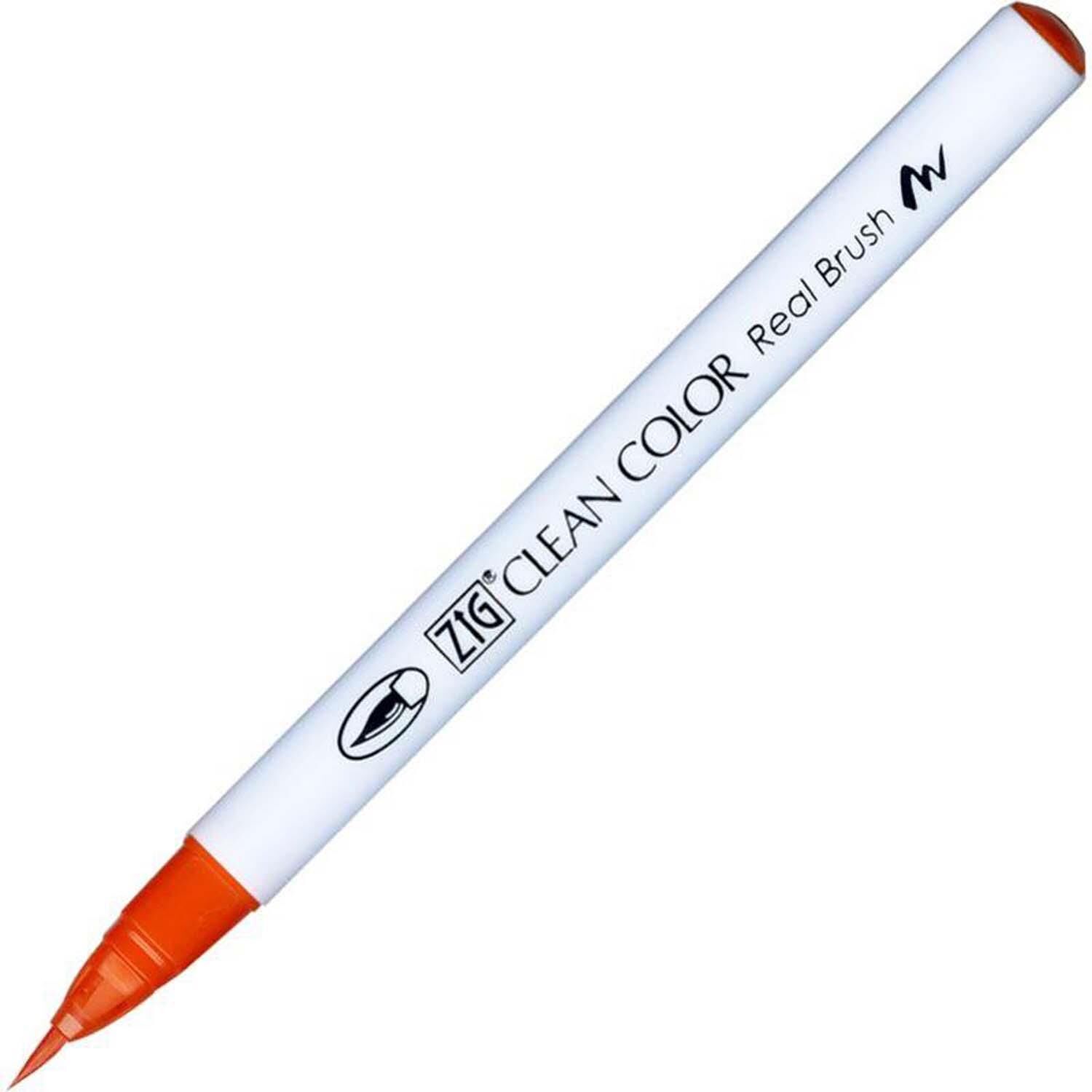 Zıg Clean Color Real Brush Scarlet Kırmızı 023