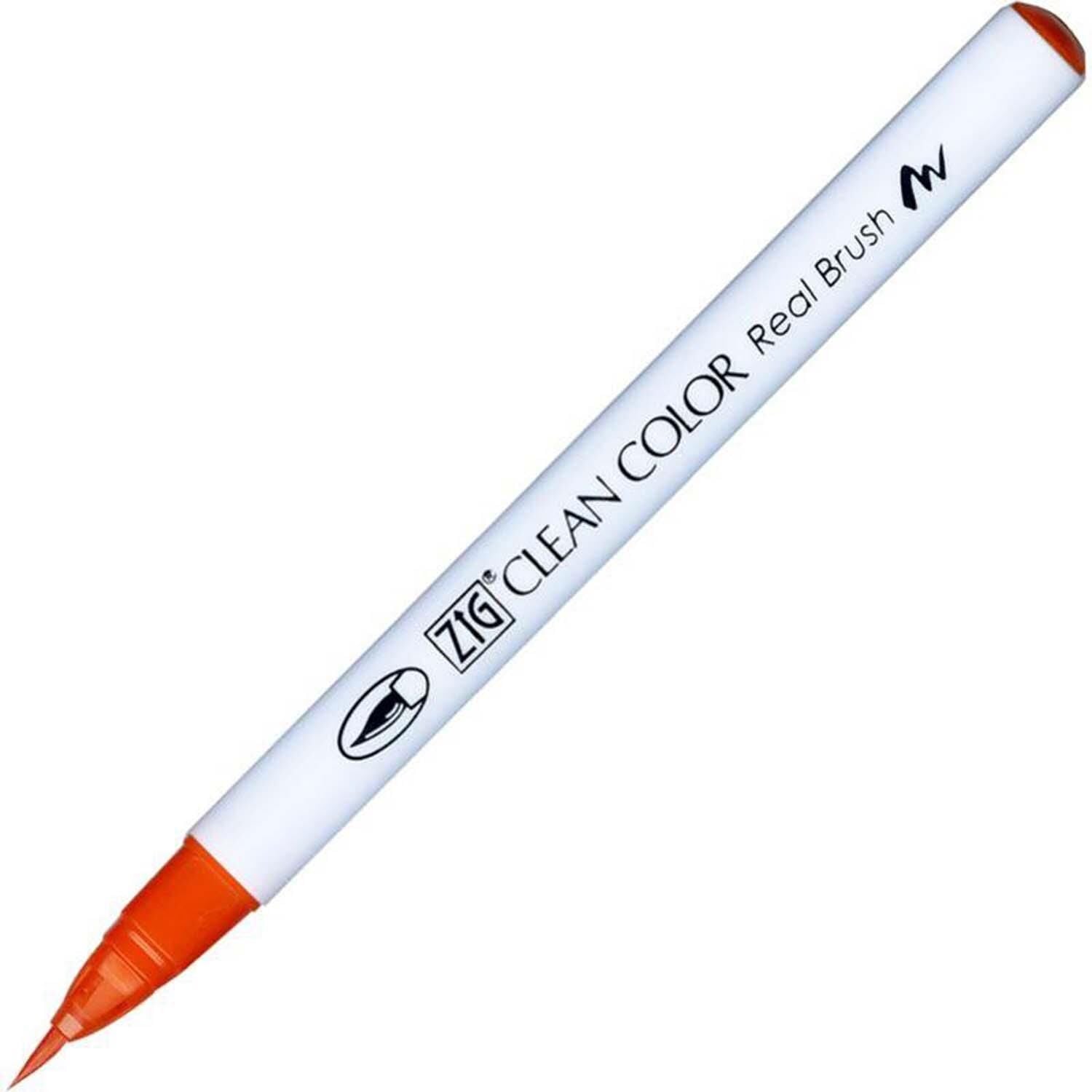 Zıg Clean Color Real Brush Scarlet Kırmızı 023