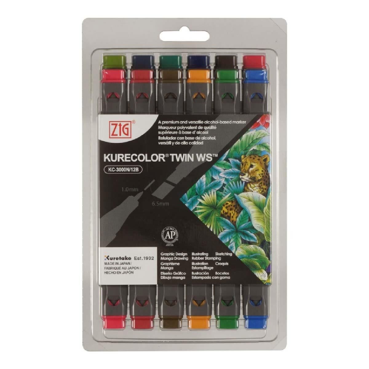 Zıg Kurecolor Twın 12li Marker Deep Colors