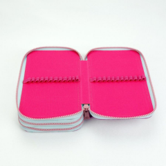 BBack 3 Fermuarlı Kalem Çantası Patenli Kız 738