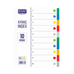 Kraf Separatör 1010R 10 Renk