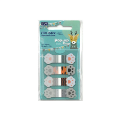 Kraf Index Film 12x44mm Pop-Up 4lü 20yp Desenli