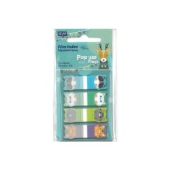 Kraf Index Film 12x44mm Pop-Up 4lü 20yp Desenli