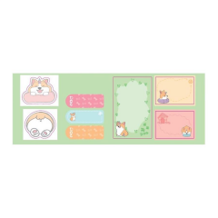 Kraf Yapışkanlı Not Kağıdı Seti Desenli 2215