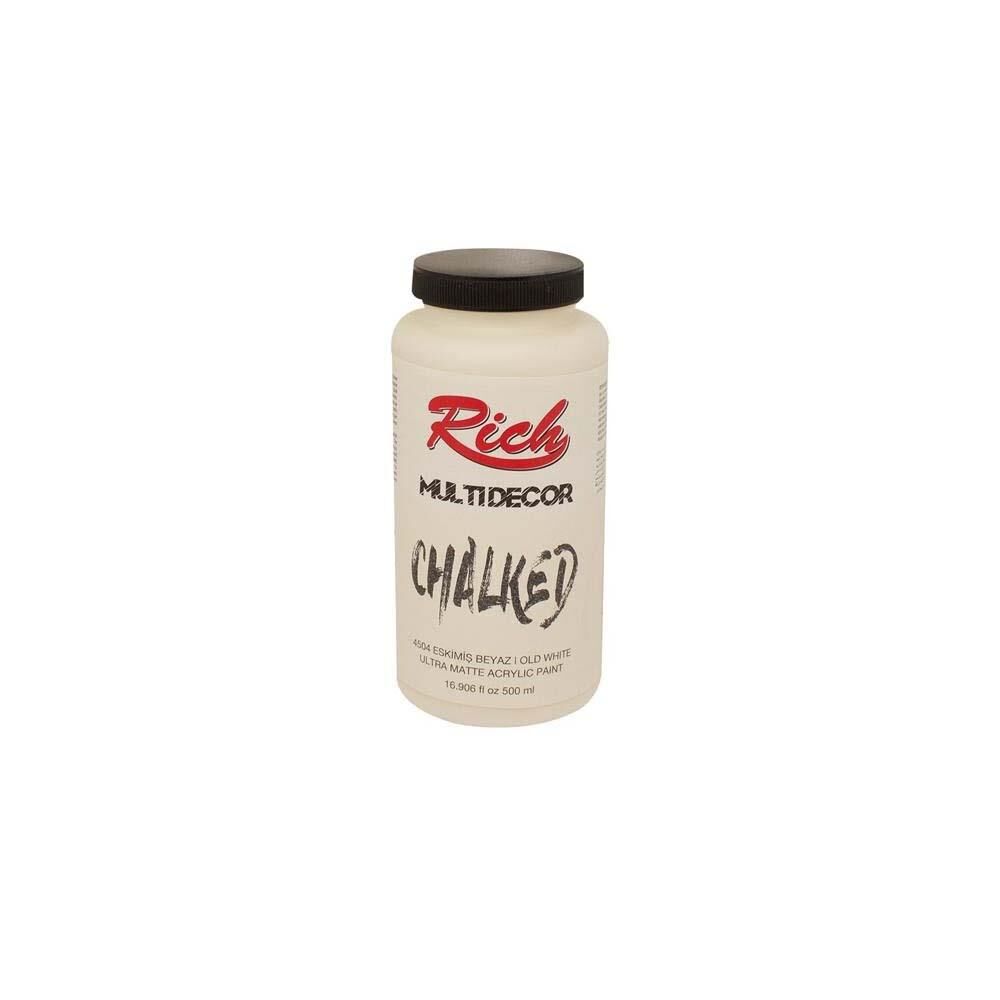 Rich Multi Docor Chalked 500cc Eskimiş Beyaz 4504