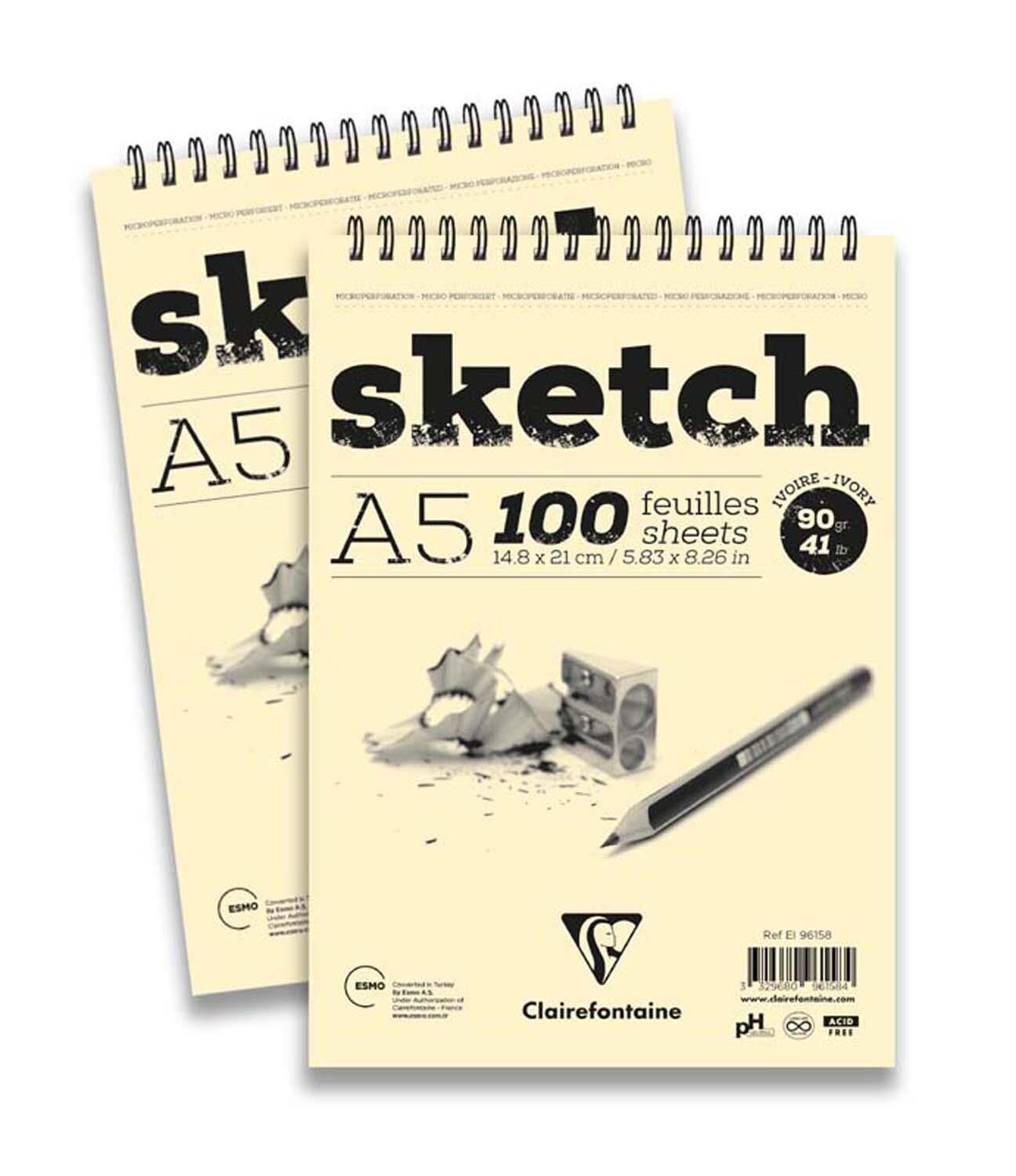 A5 90Gr 100 Yp.Clrf Esqıv Eskız Blk Eı96158