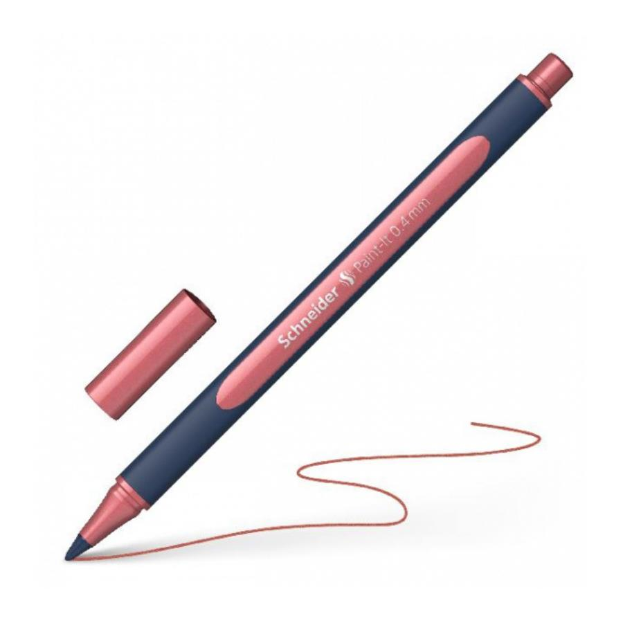 Schneider Paint It Metalik Roller Kalem Kırmızı  0.4mm