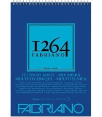 Fabriano 1264 Mix Media A5 300gr 15yp Teknik Çizim Defteri 19100642
