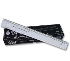 Cetvel Plastık Merceklı 30Cm Yıldızlar 010