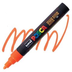Uni POSCA 1.8-2.5 SuBazlıPosterMarkörü F.Turuncu N