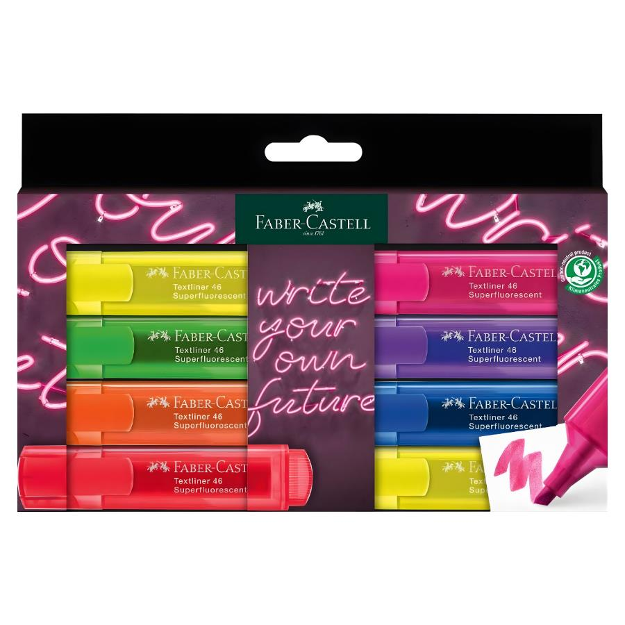 Faber Fosforlu Kalem Genz 46 Set 8li 254601