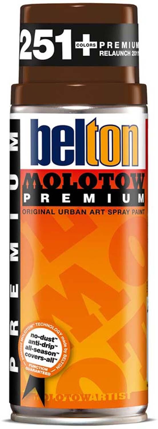 Sprey Boya Molotow 400Ml No:208 Chocolate Brown