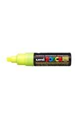 Unı Posca Pc-8K 8.0 Fosforlu Sarı Su Bazlı Markor