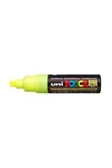 Unı Posca Pc-8K 8.0 Fosforlu Sarı Su Bazlı Markor