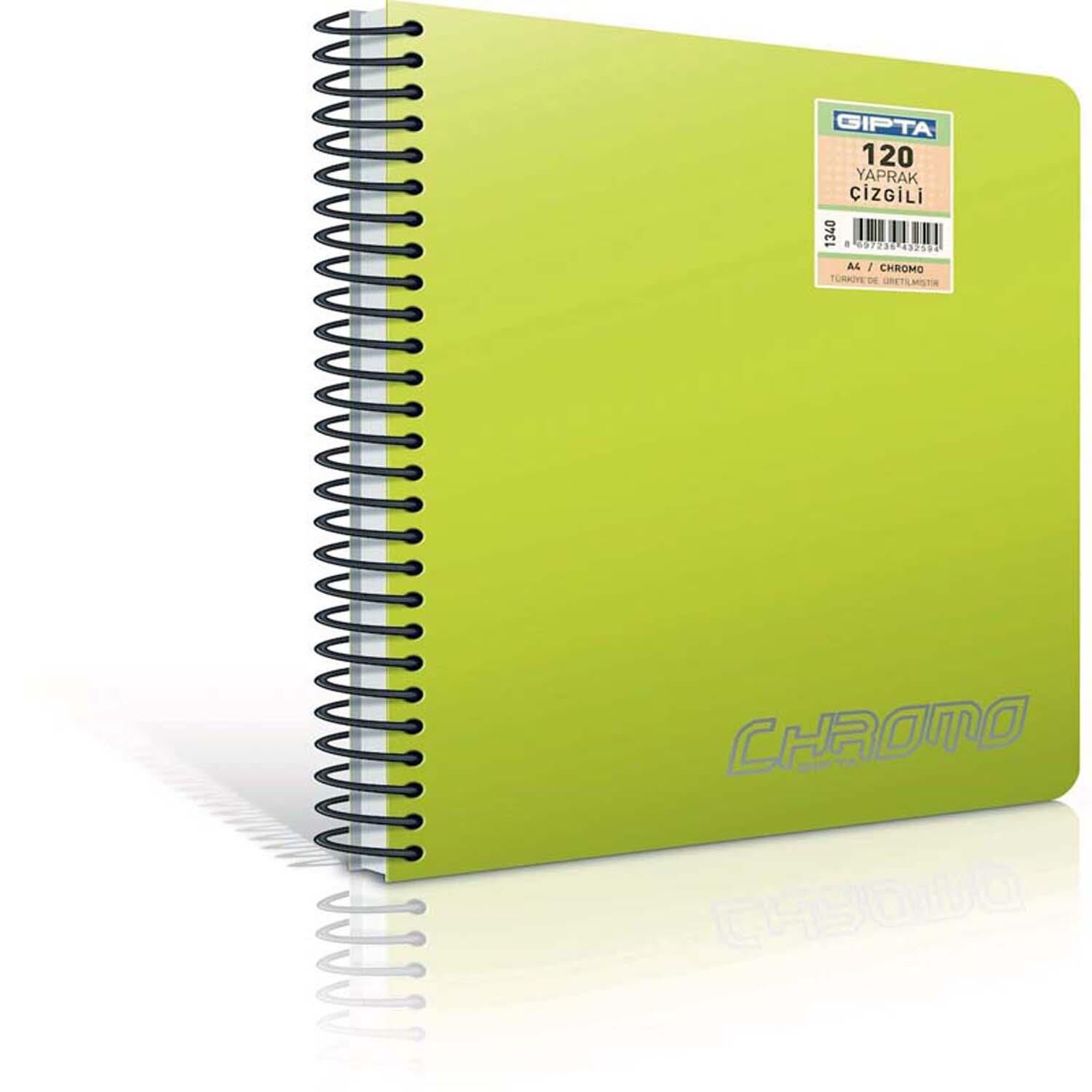 A5 100/4 Defter Gıpta Chrome