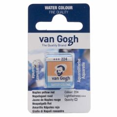 Sulu Boya Van Gogh Tablet No:224 Naples Yellow Red