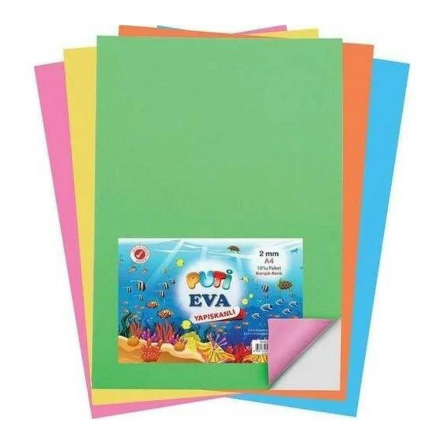 Eva 297X210Mm 10 Renklı Yapıskanlı 1123 Putı