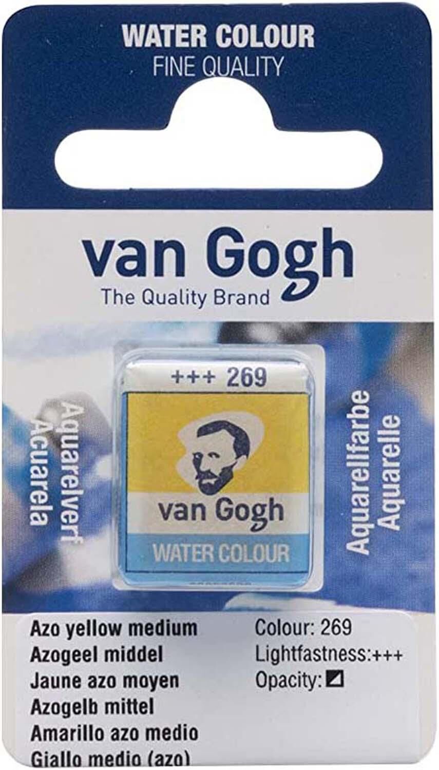 Sulu Boya Van Gogh Tablet No:269 Azo Yellow Mıddle