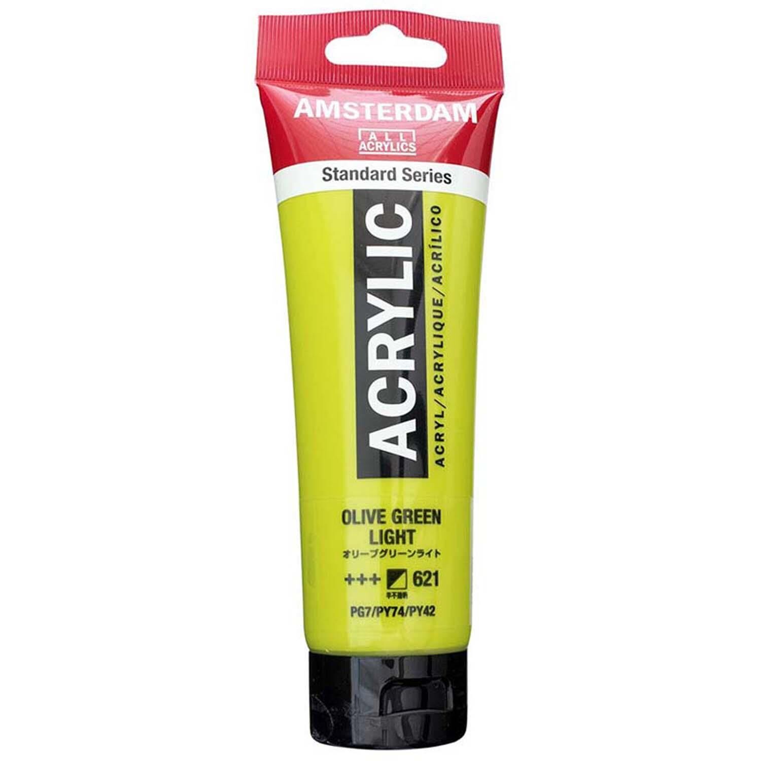 Amsterdam Akrilik 120Ml. Olive Green Lt