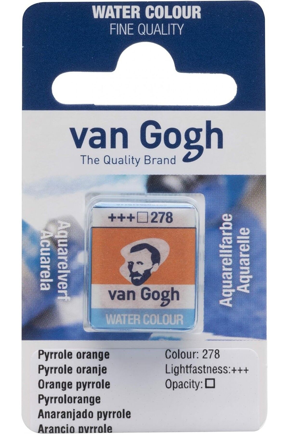 Sulu Boya Van Gogh Tablet No:278 Orange