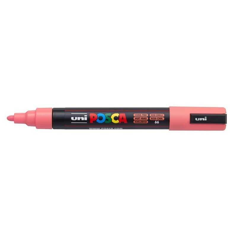 Unı Posca Pc-5M 1.8-2.5 Mercan Pembe S.Bazlı Mark