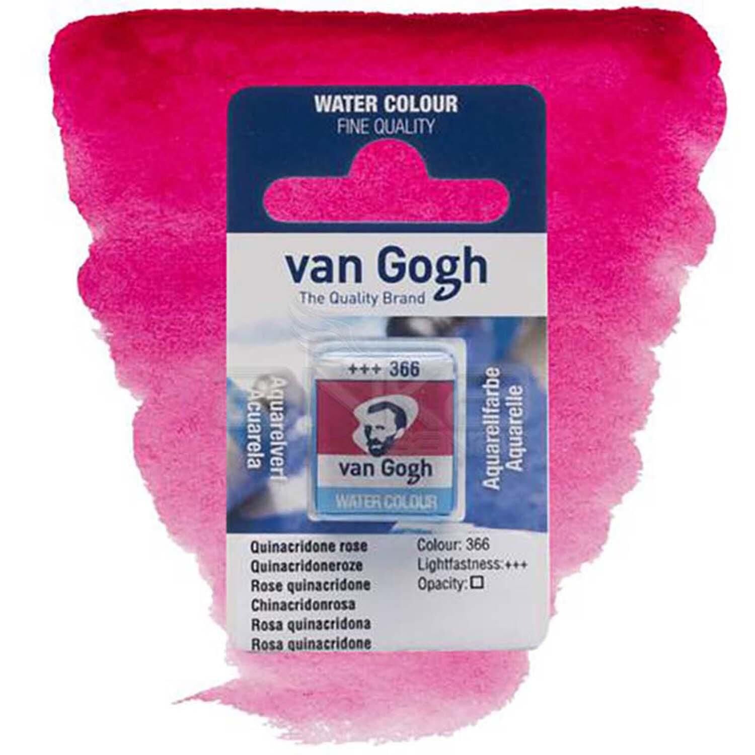 Sulu Boya Van Gogh Tablet No:366 Quınacrıdone Rose