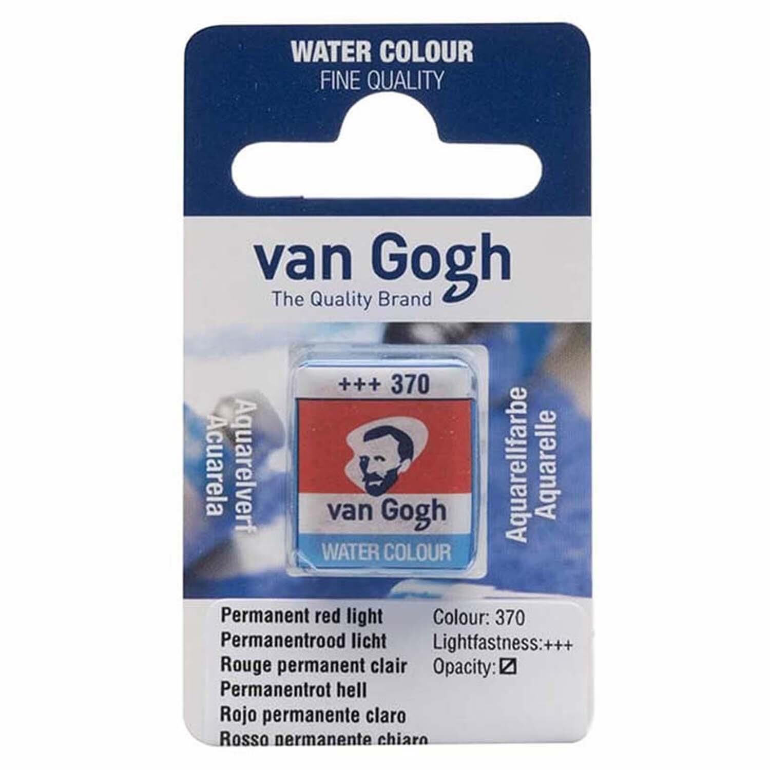 Sulu Boya Van Gogh Tablet No:370 Perm. Red Lıght