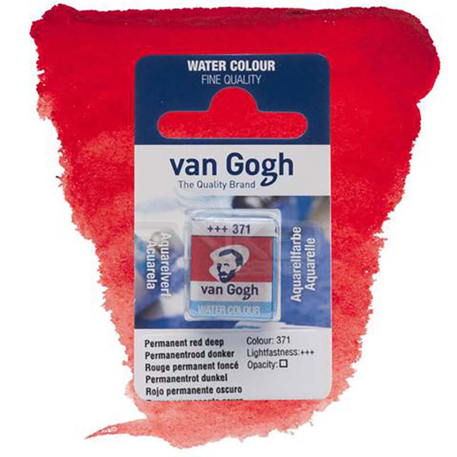 Sulu Boya Van Gogh Tablet No:371 Perm. Red Deep