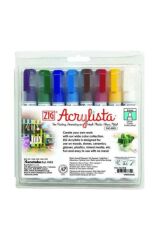 Zig Acrylista Markör Kesik Uç Pac-50/8Vb 8li Set Basic