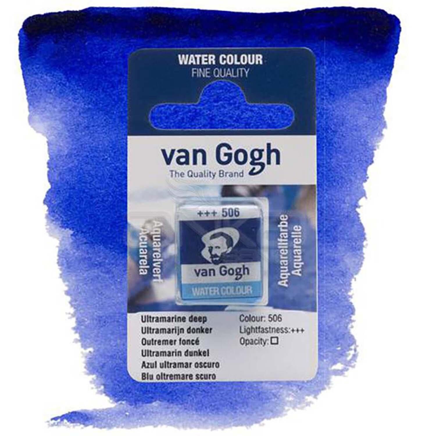 Sulu Boya Van Gogh Tablet No:506 Ultramarıne Deep