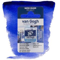 Sulu Boya Van Gogh Tablet No:506 Ultramarıne Deep