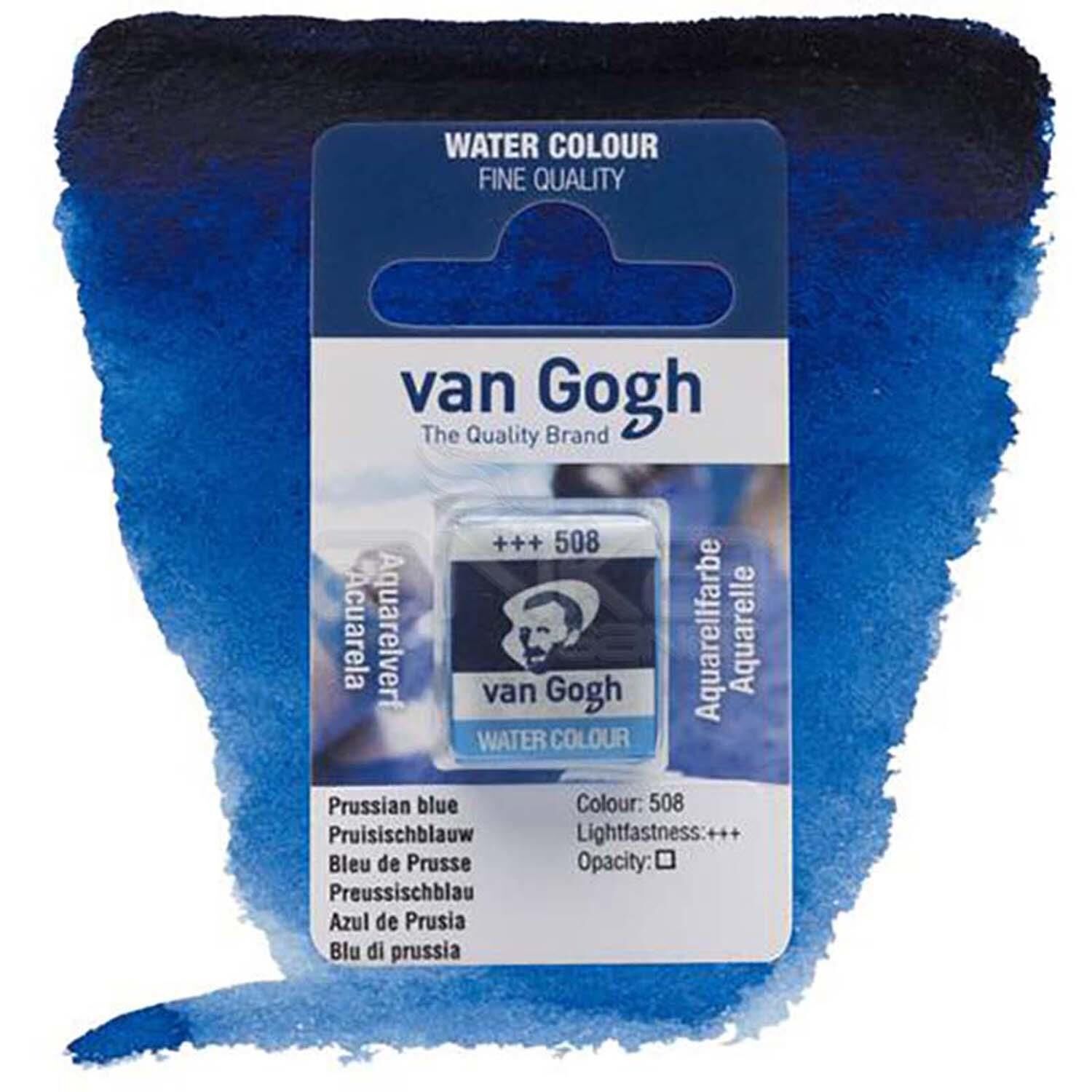 Sulu Boya Van Gogh Tablet No:508 Prussıan Blue
