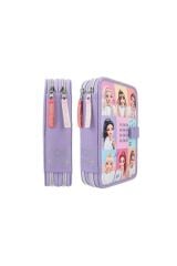 Top Model 2 Katlı Dolu Kalem Kutusu Şifreli Selfy