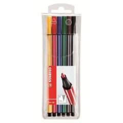 Stabilo Pen 68 6 Renk Askılı Paket