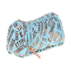 KAUKKO BROKAR PLUMP KALEM ÇANTASI (HAPPY-TURKUAZ)