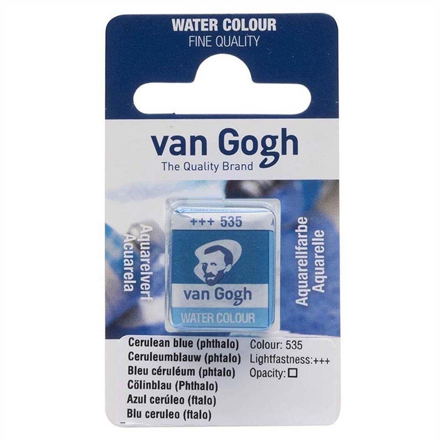 Sulu Boya Van Gogh Tablet No:535 Cerulean Blue