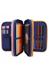 Top Model 3 Katlı Dolu Kalem Kutusu City Girls