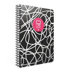 Gıpta One Notebook A4 80yp Spiralli PP Kapaklı Kareli Defter