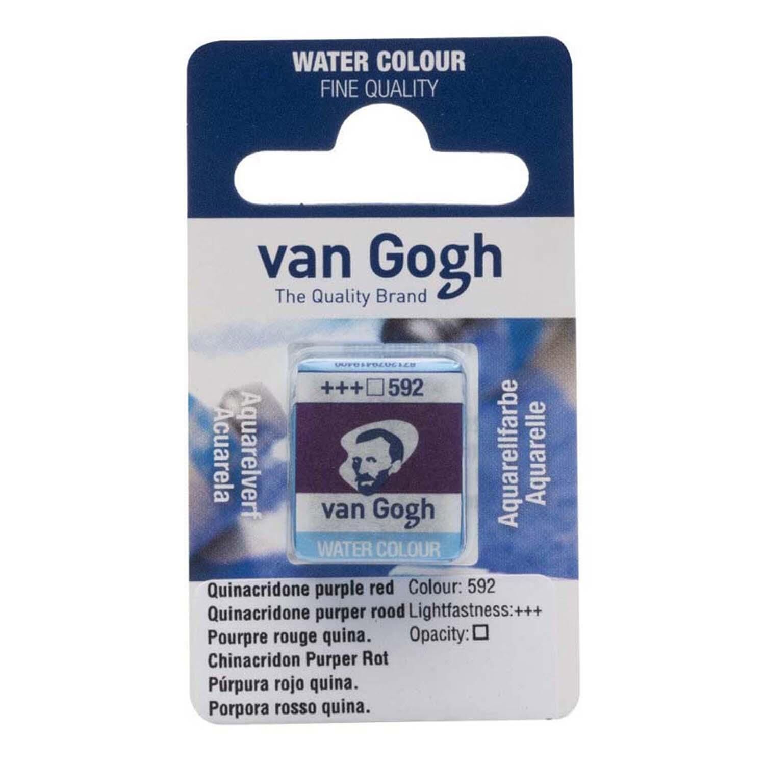 Sulu Boya Van Gogh Tablet No:592 Q Purple Red