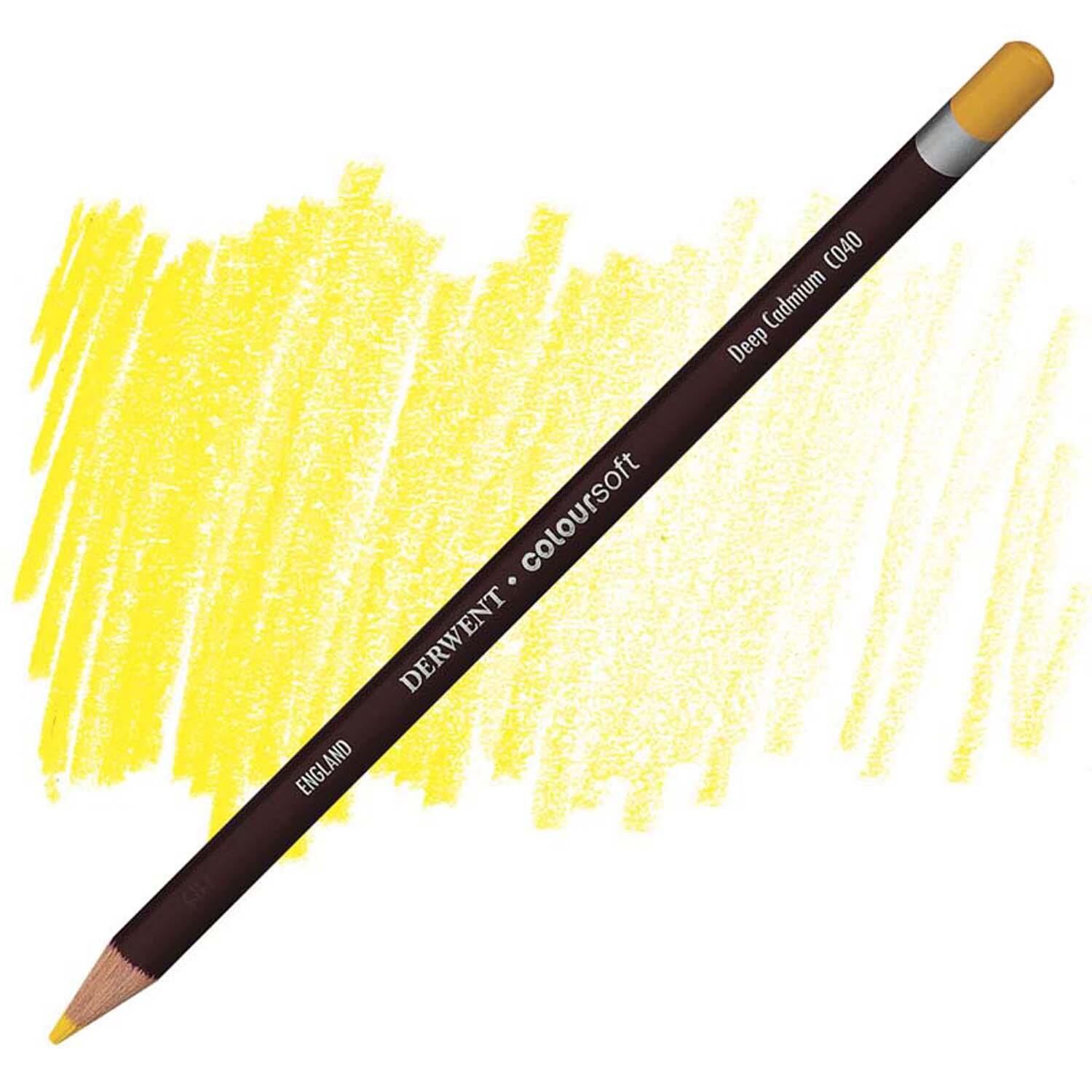 Derwent Kuruboya Kalemi C040/Deep Cadmium