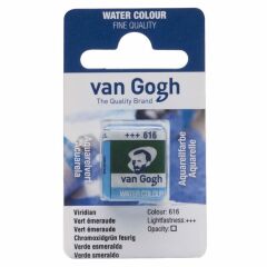 Sulu Boya Van Gogh Tablet No:616 Vırıdıan