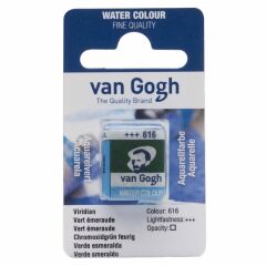 Sulu Boya Van Gogh Tablet No:616 Vırıdıan