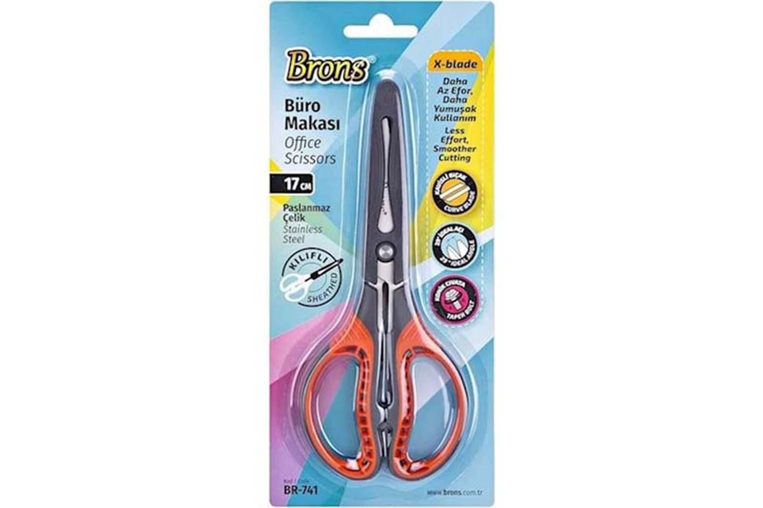 Brons Makas Koruma Kilifli 17Cm Br741