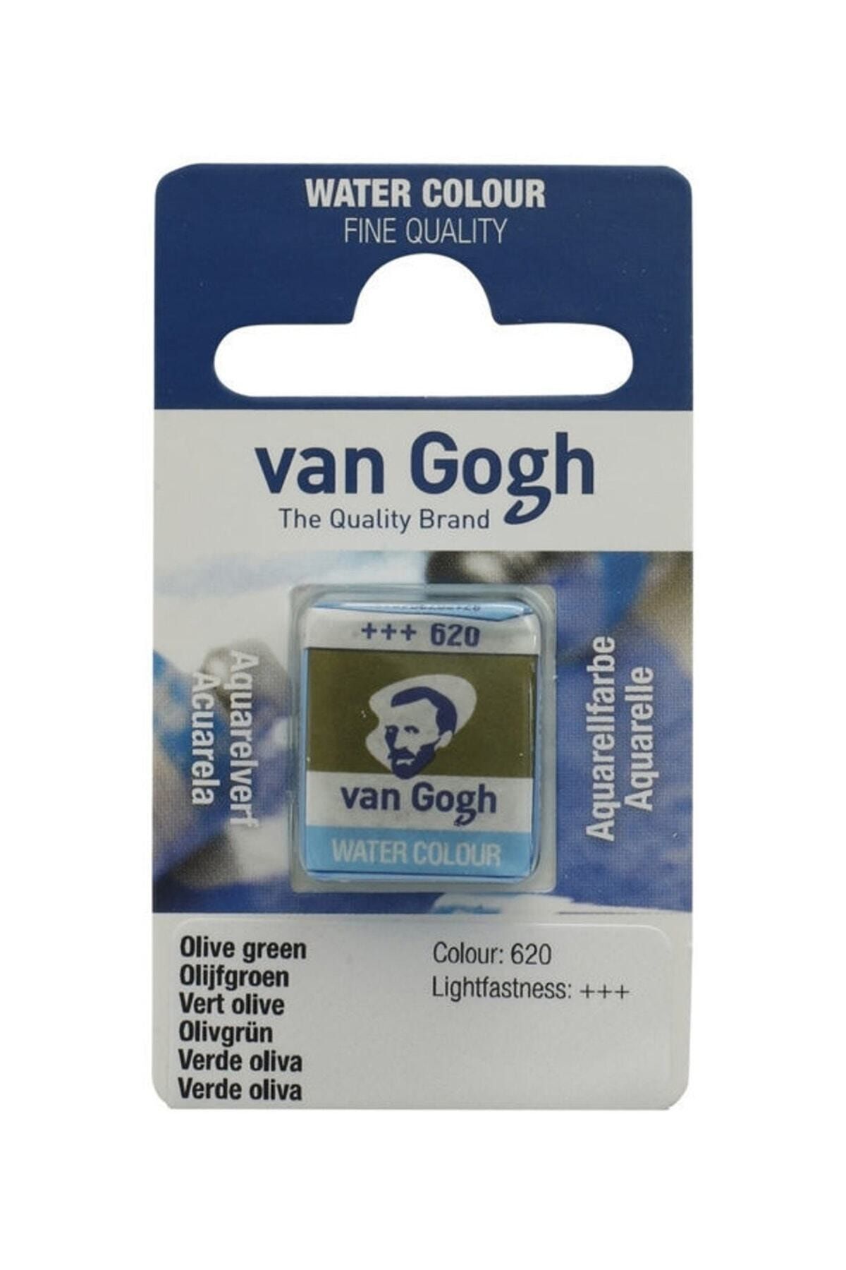 Sulu Boya Van Gogh Tablet No:620 Olıve Green
